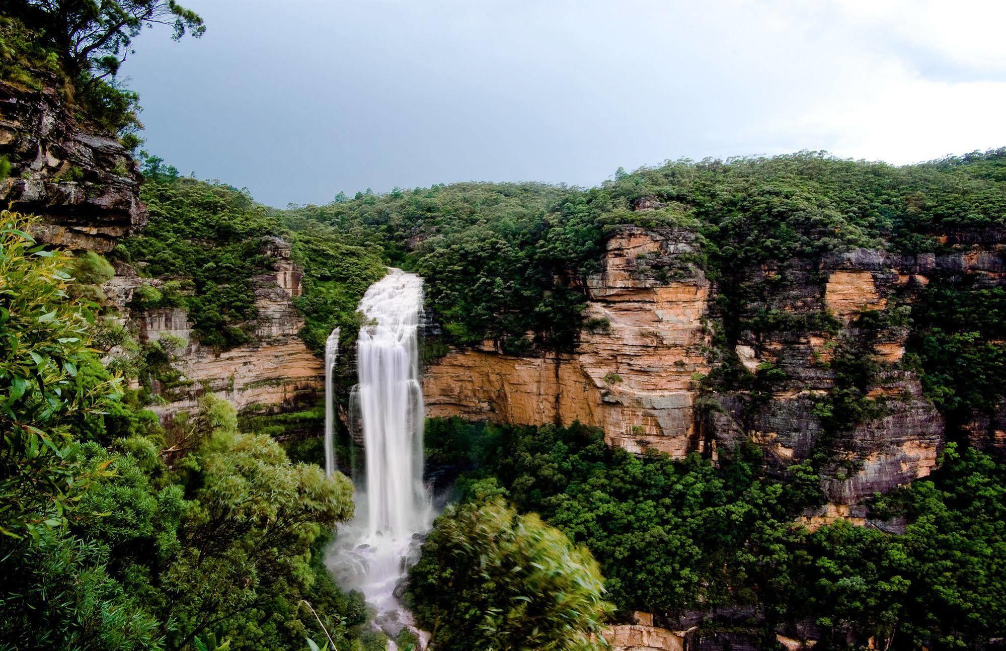 Falls Mountain Retreat Blue Mountains Wentworth Falls Exteriör bild